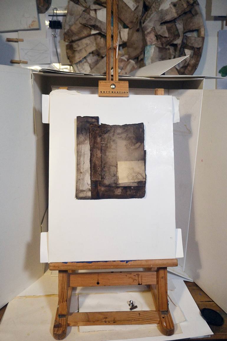 Original Abstract Expressionism Abstract Painting by Berkeley  Rodmell