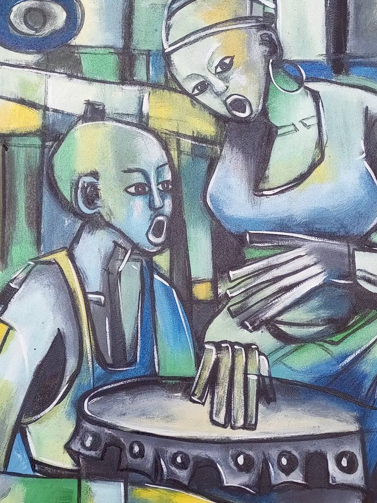 Original Music Painting by Jafeth Moiane