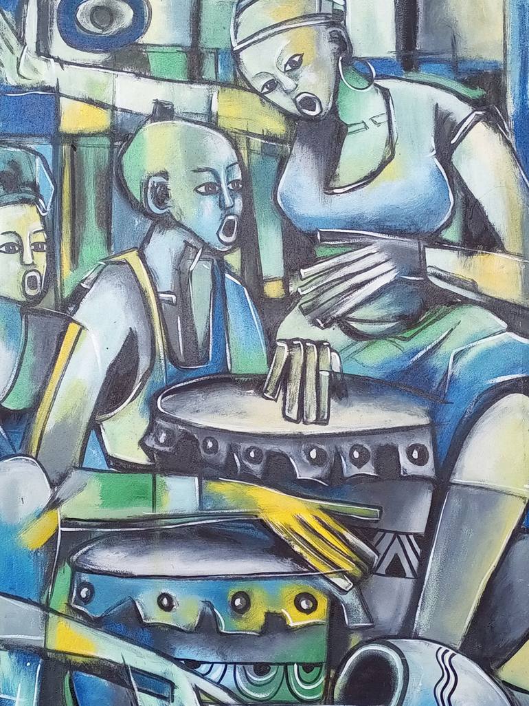 Original Music Painting by Jafeth Moiane