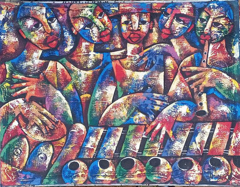 african abstract artwork paintings