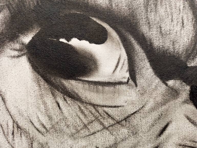 Original Art Deco Animal Painting by Jafeth Moiane