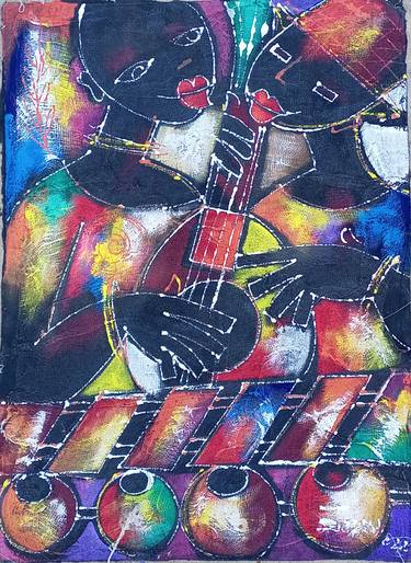 Abstract musicians, Popular music artists painting, Famous music thumb