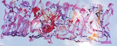 Print of Abstract Expressionism Abstract Paintings by Jafeth Moiane