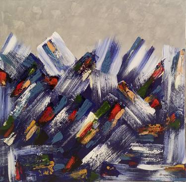 Print of Abstract Paintings by Jafeth Moiane
