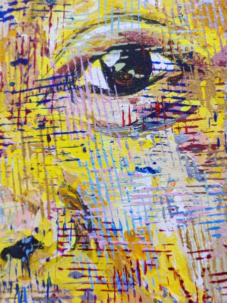 Original Abstract Women Painting by Jafeth Moiane