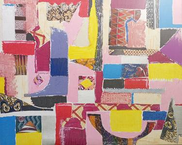 Print of Abstract Collage by Jafeth Moiane