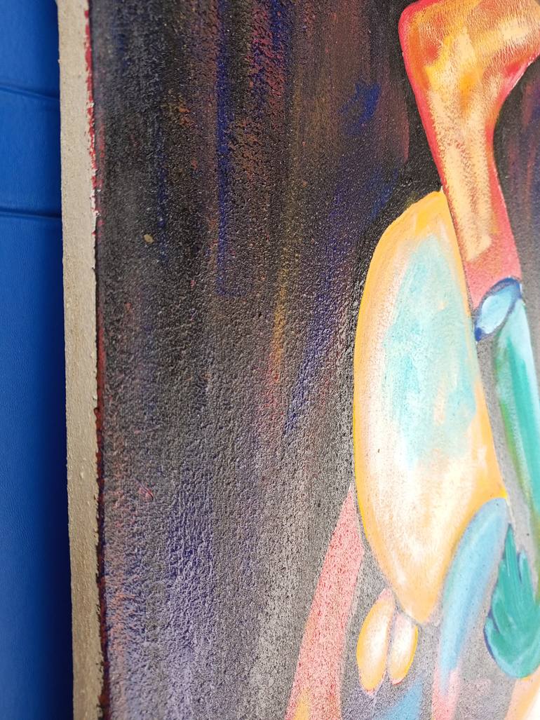 Original Abstract Music Painting by Jafeth Moiane