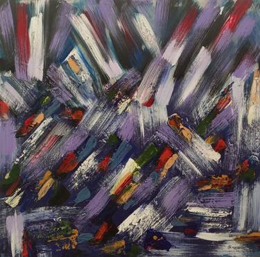 Print of Abstract Paintings by Jafeth Moiane