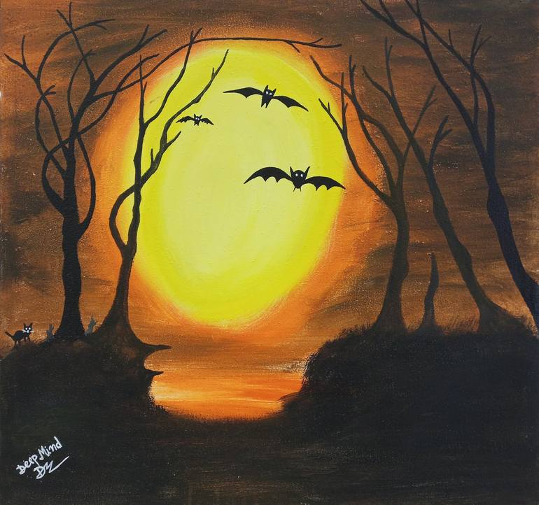 Halloween art, Halloween artwork, Bestselling artists, Popular Painting ...