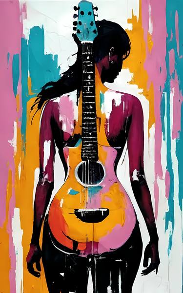 Print of Figurative Women Digital by Jafeth Moiane