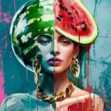 Print of Figurative Women Digital by Jafeth Moiane