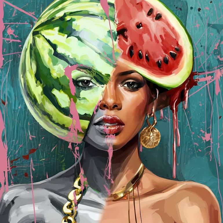 Print of Figurative Women Digital by Jafeth Moiane