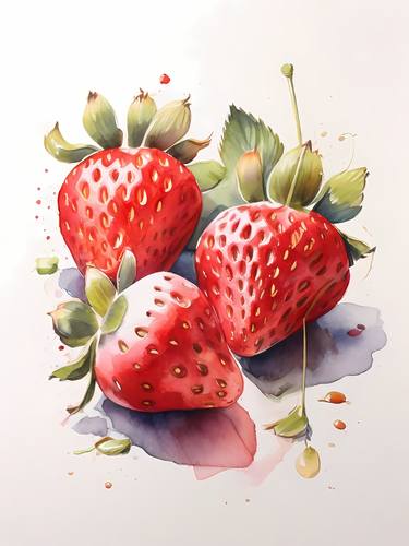 A Vibrant strawberry kitchen, Elegant kitchen decor thumb