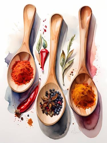 Vibrant flavors: A splash of color in the kitchen, Kitchen art thumb