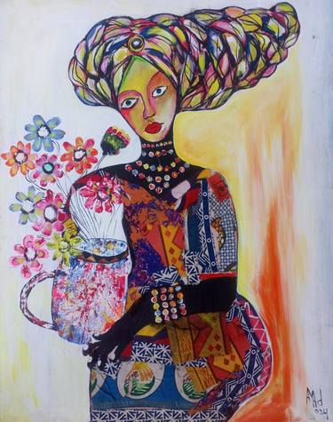 Original Women Collage by Jafeth Moiane