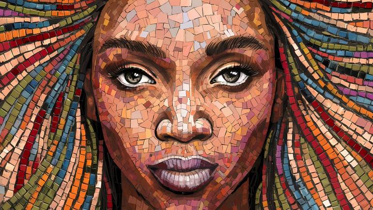 Print of Figurative Women Digital by Jafeth Moiane