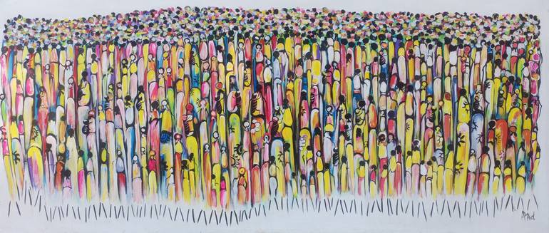 Print of Figurative Women Paintings by Jafeth Moiane