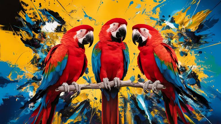 Print of Figurative Animal Digital by Jafeth Moiane
