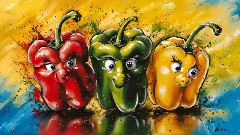 Print of Figurative Food & Drink Digital by Jafeth Moiane
