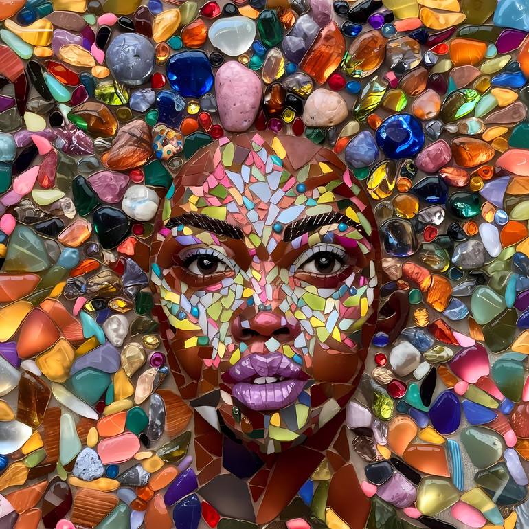 Print of Figurative Women Digital by Jafeth Moiane