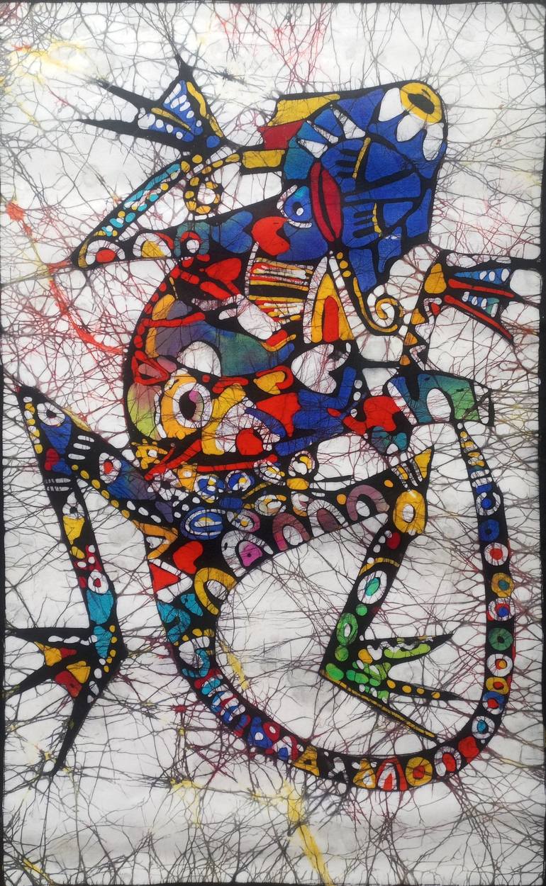 Print of Figurative Animal Paintings by Jafeth Moiane