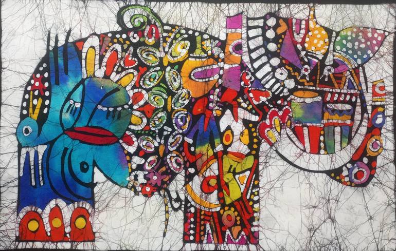 Print of Figurative Animal Paintings by Jafeth Moiane