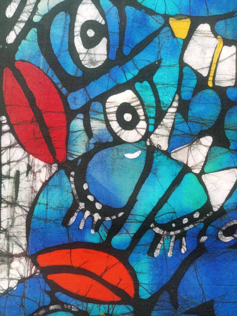 Original Abstract Music Painting by Jafeth Moiane