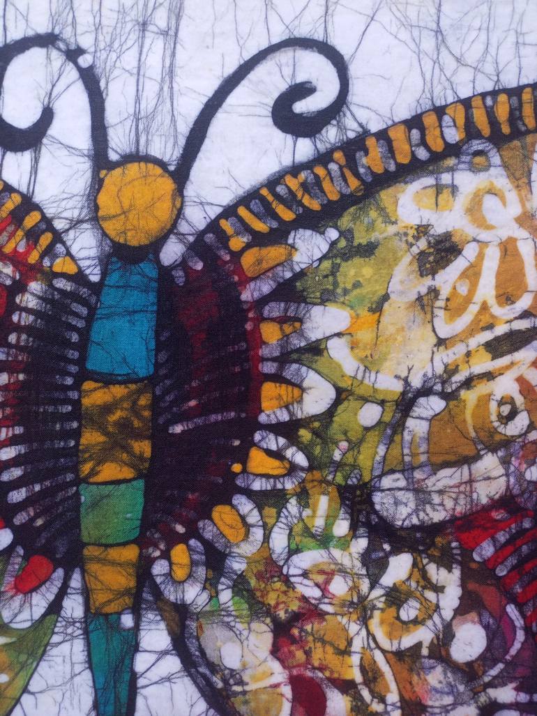 Original Abstract Animal Painting by Jafeth Moiane