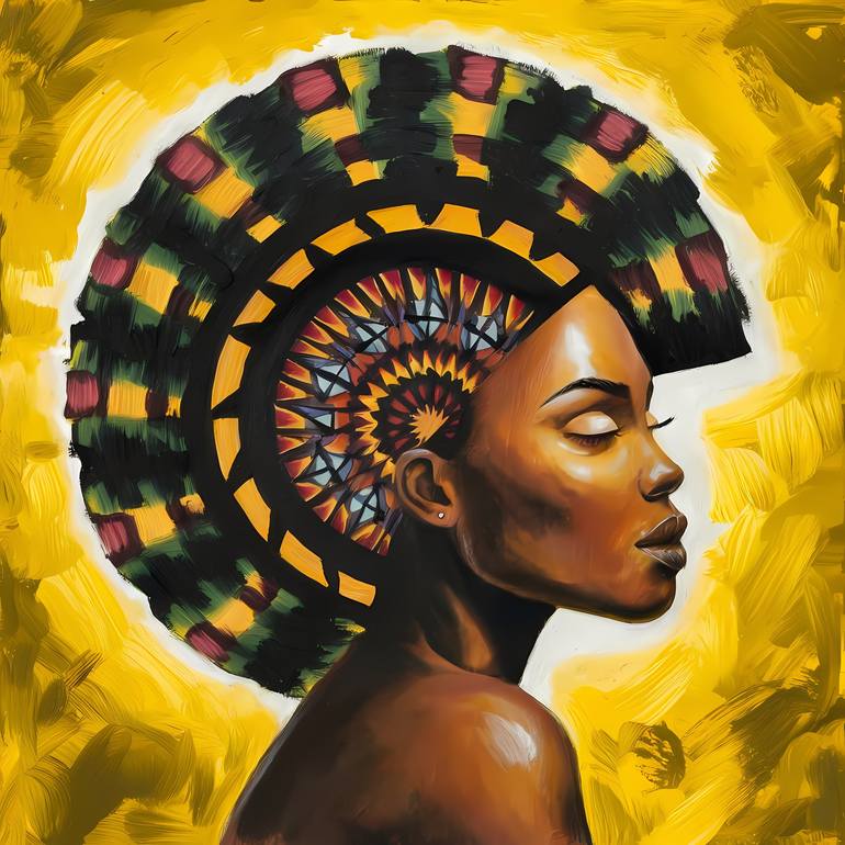 Print of Figurative Women Digital by Jafeth Moiane