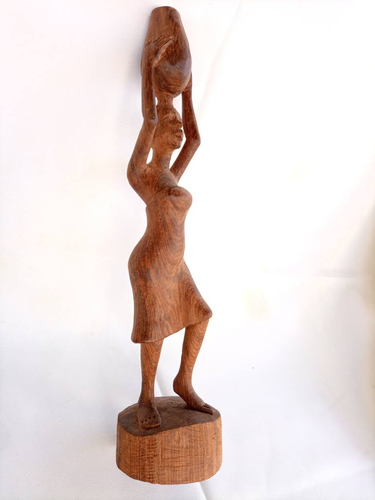 Original Women Sculpture by Jafeth Moiane