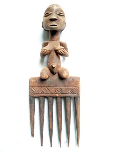 African tribal comb, Art Africain, Afrikanische kunst, African thumb