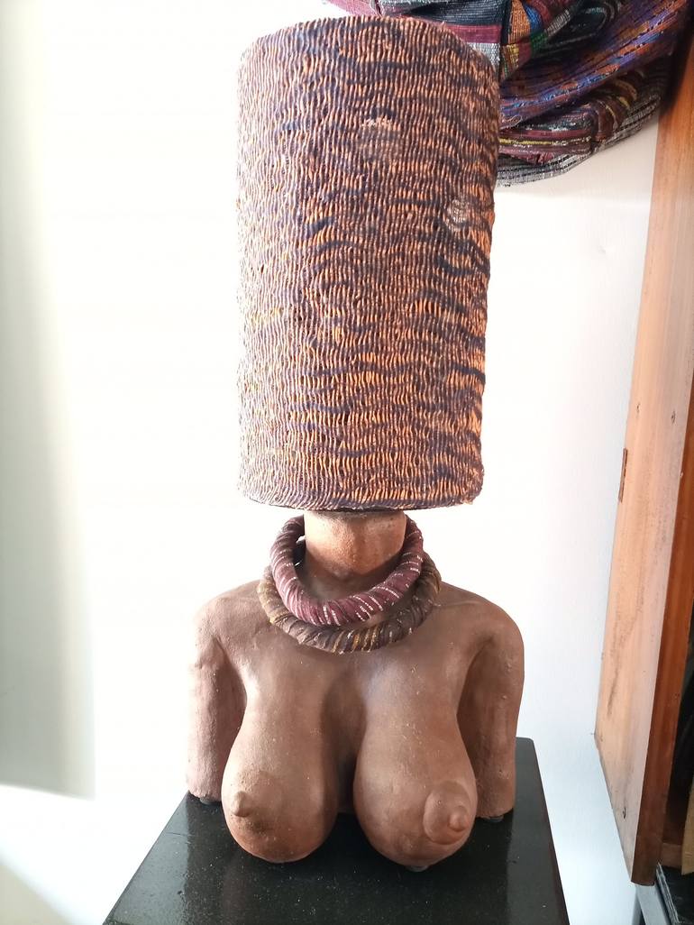 Original Fine Art Erotic Sculpture by Jafeth Moiane