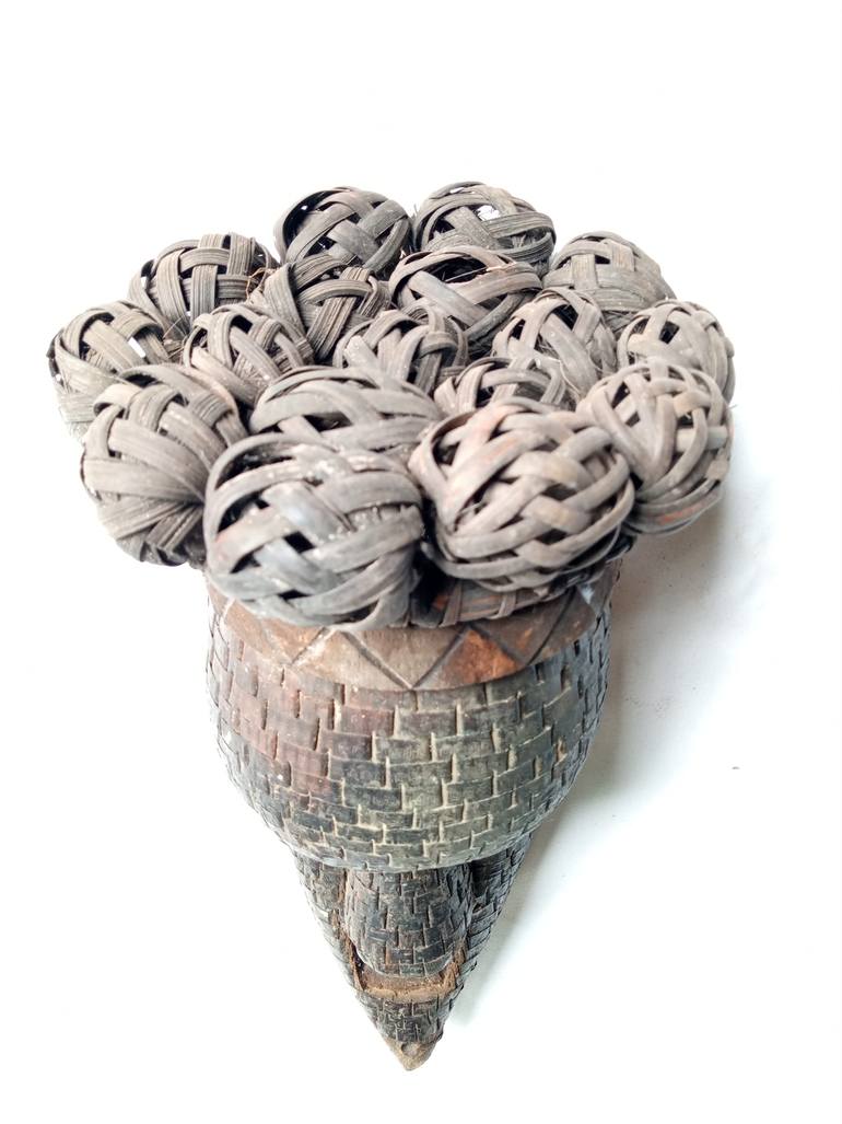 Original Abstract Expressionism Abstract Sculpture by Jafeth Moiane