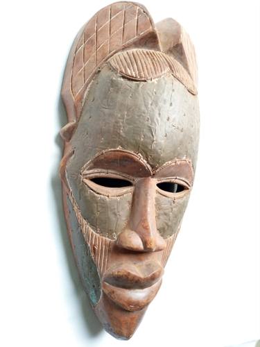 Afrikanische kunst, African mask, Tikar tribe mask, Cameroon mask thumb