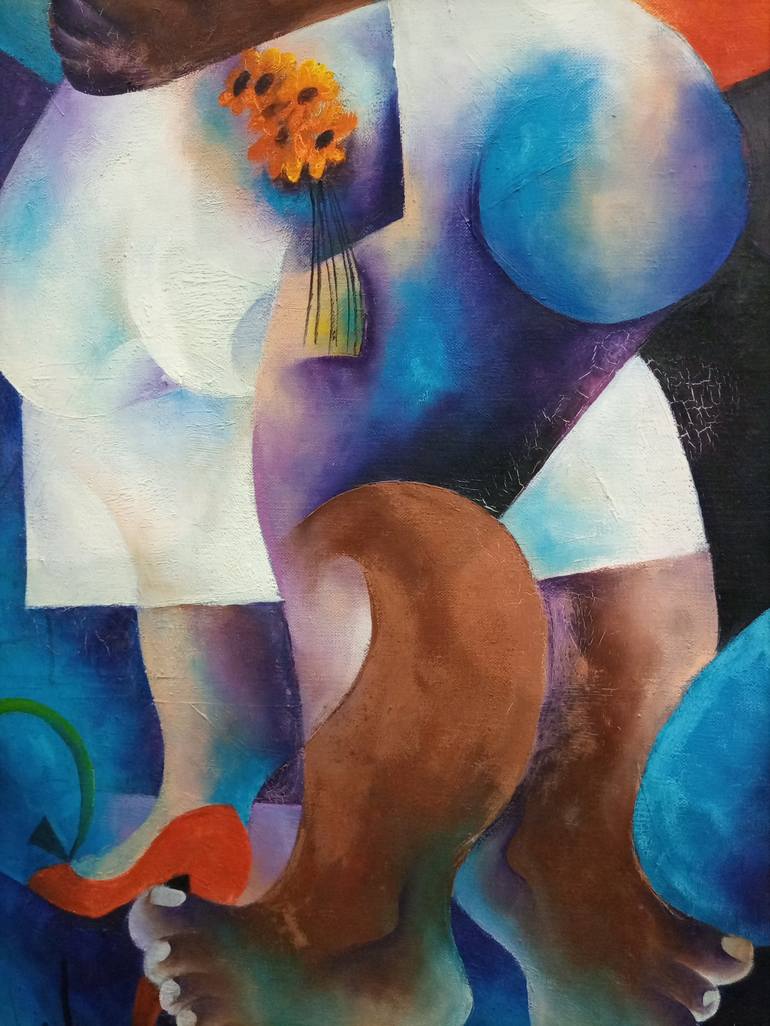 Original Love Painting by Jafeth Moiane