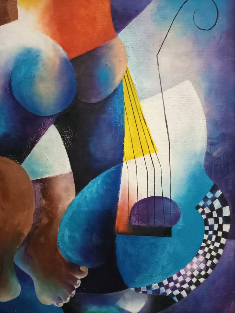 Original Love Painting by Jafeth Moiane