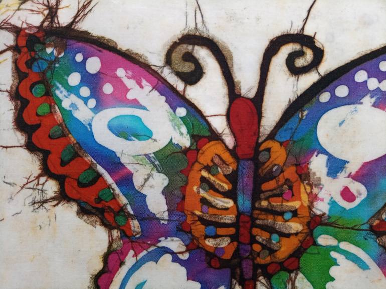 Original Abstract Animal Painting by Jafeth Moiane