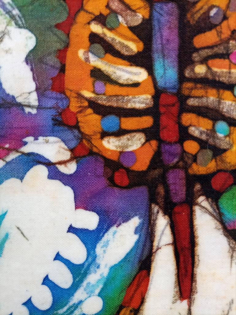 Original Abstract Animal Painting by Jafeth Moiane