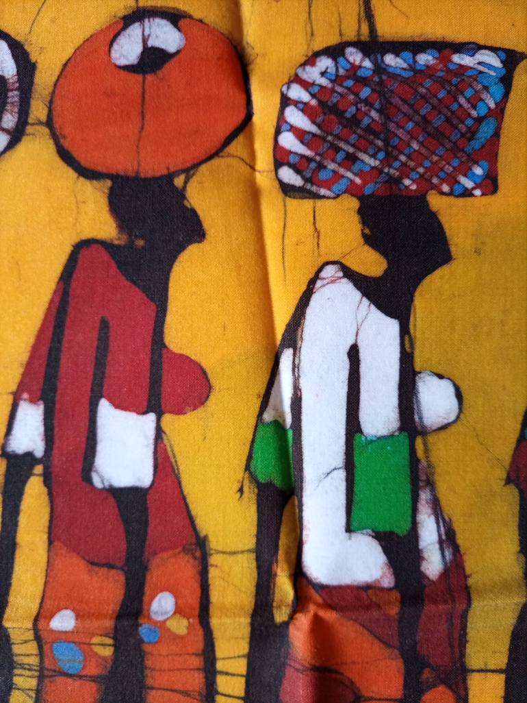 Original Women Painting by Jafeth Moiane