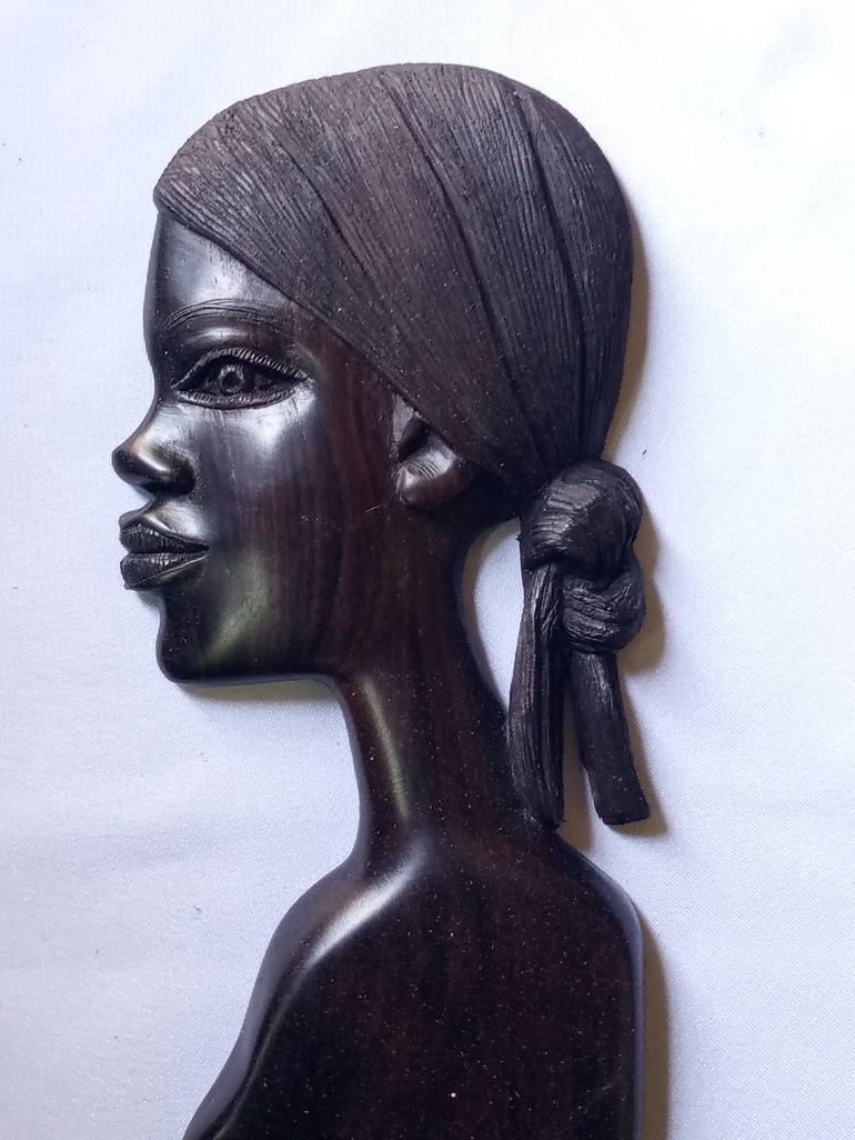 Original Art Deco Health & Beauty Sculpture by Jafeth Moiane