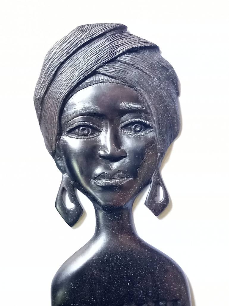 Original Health & Beauty Sculpture by Jafeth Moiane