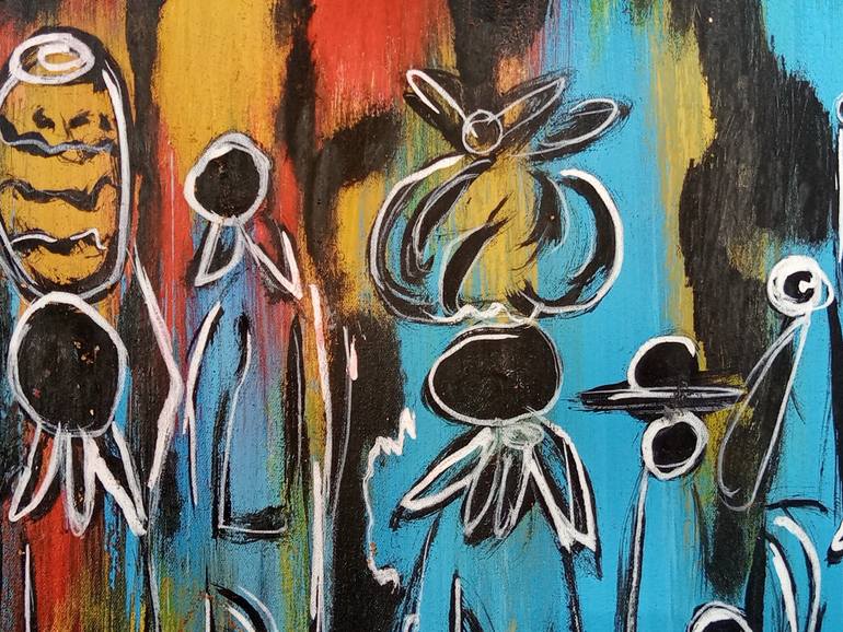 Original Abstract Food & Drink Painting by Jafeth Moiane