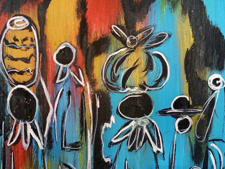Original Abstract Food & Drink Painting by Jafeth Moiane