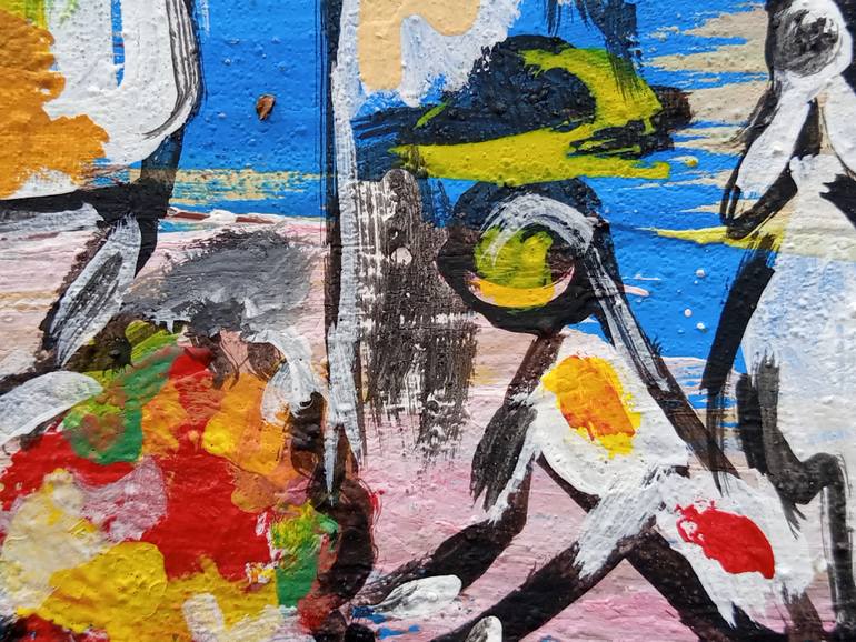 Original Art Deco Other Painting by Jafeth Moiane