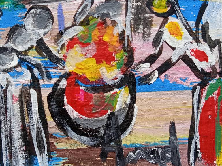 Original Art Deco Other Painting by Jafeth Moiane