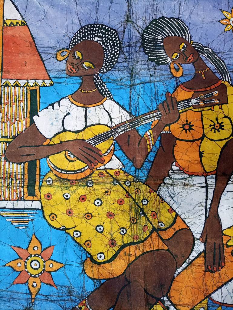 Original Women Painting by Jafeth Moiane