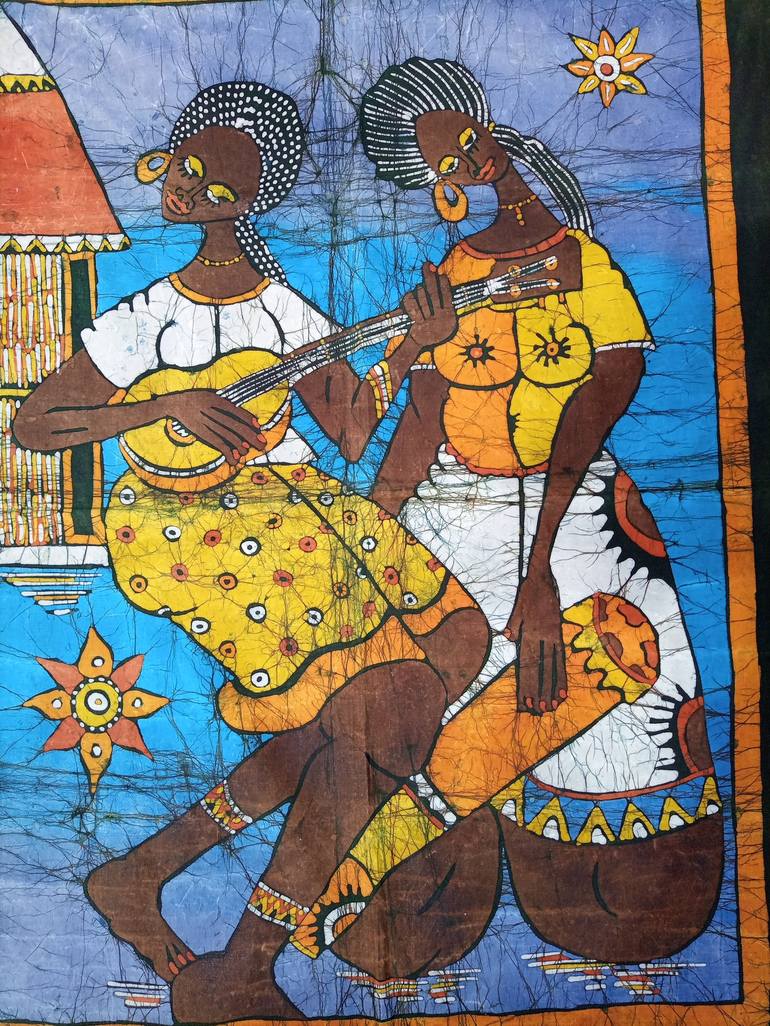 Original Women Painting by Jafeth Moiane
