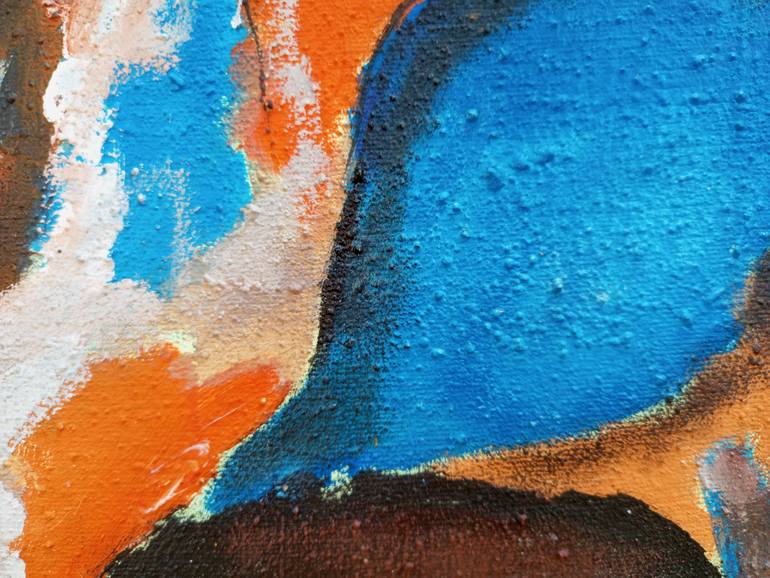 Original Art Deco Animal Painting by Jafeth Moiane