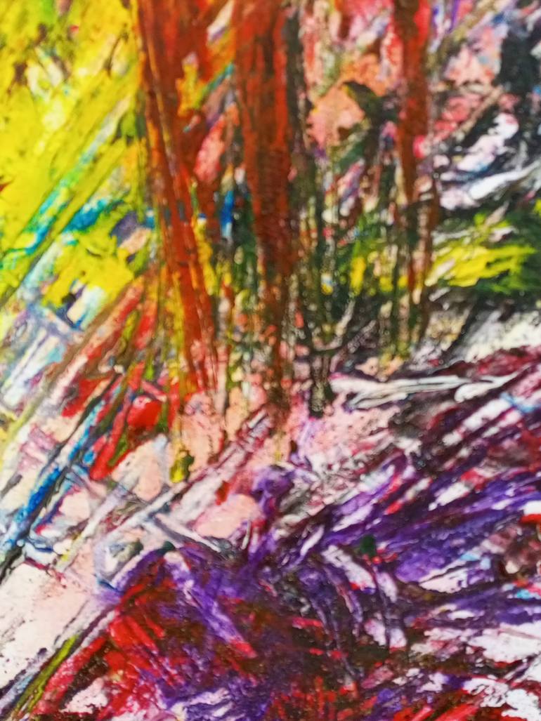 Original Abstract Love Painting by Jafeth Moiane