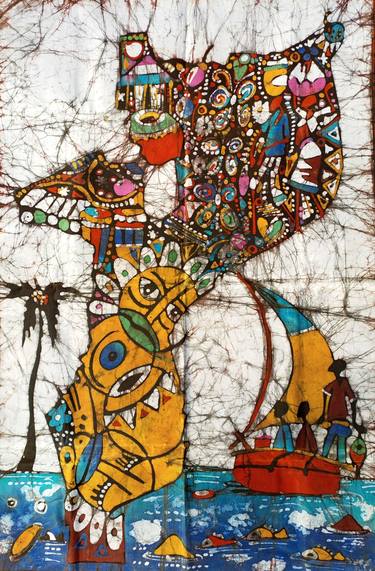 Map of Mozambique, African art, African wall art, African thumb